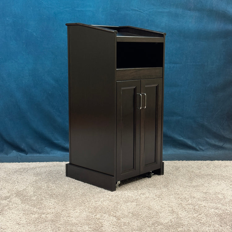Collegiate™ Podium (CPD677) – Premium Solid Cherry Wood Lectern