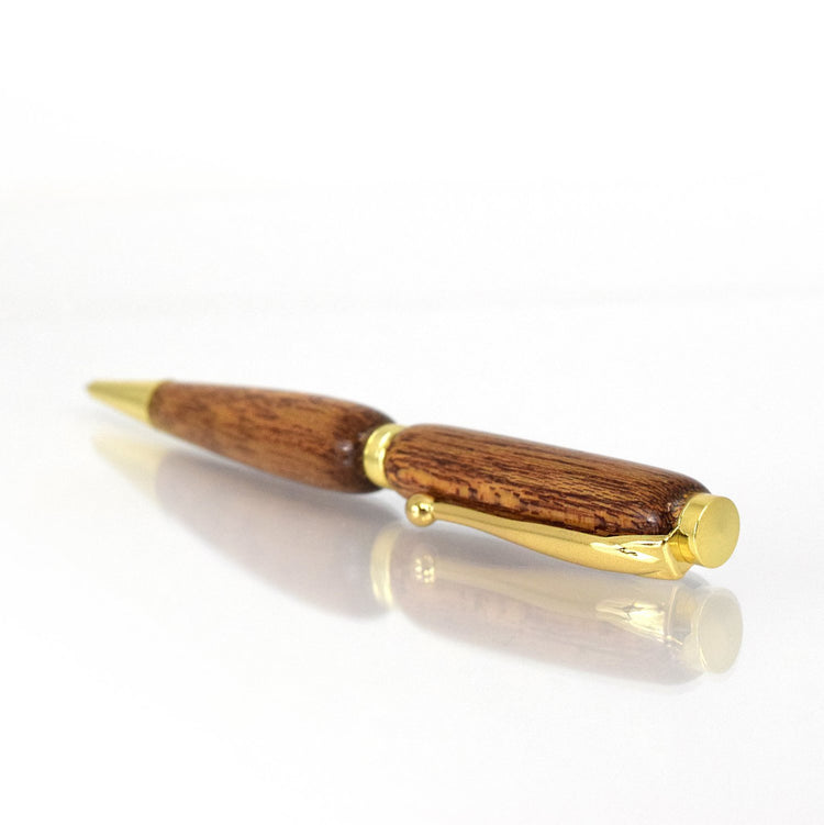 Handcrafted Mahogany Pen - Refillable Ballpoint