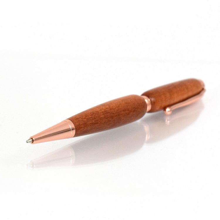 Pink Ivory Wood Handcrafted Pen - Daily Writer