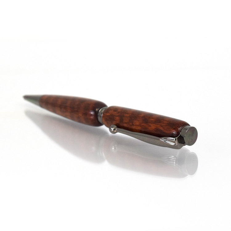 Handcrafted Snakewood Ink Pen - Refillable Daily Writer