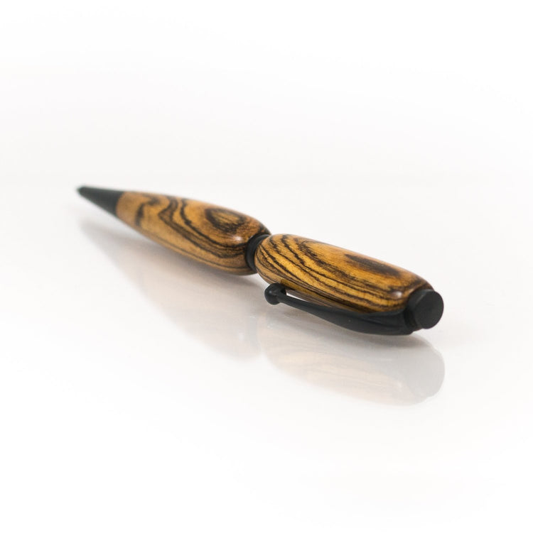 Handcrafted Bocote Wood Pen - Refillable Ballpoint
