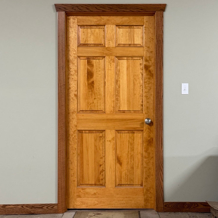 bullet resistant door with hidden steel inside