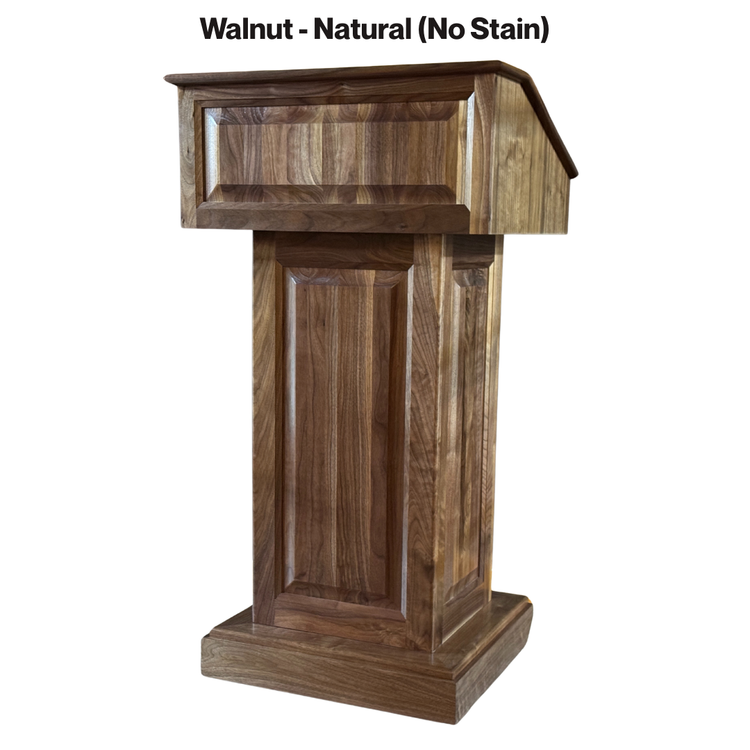 Counselor™ Handcrafted Wooden Presentation Podium