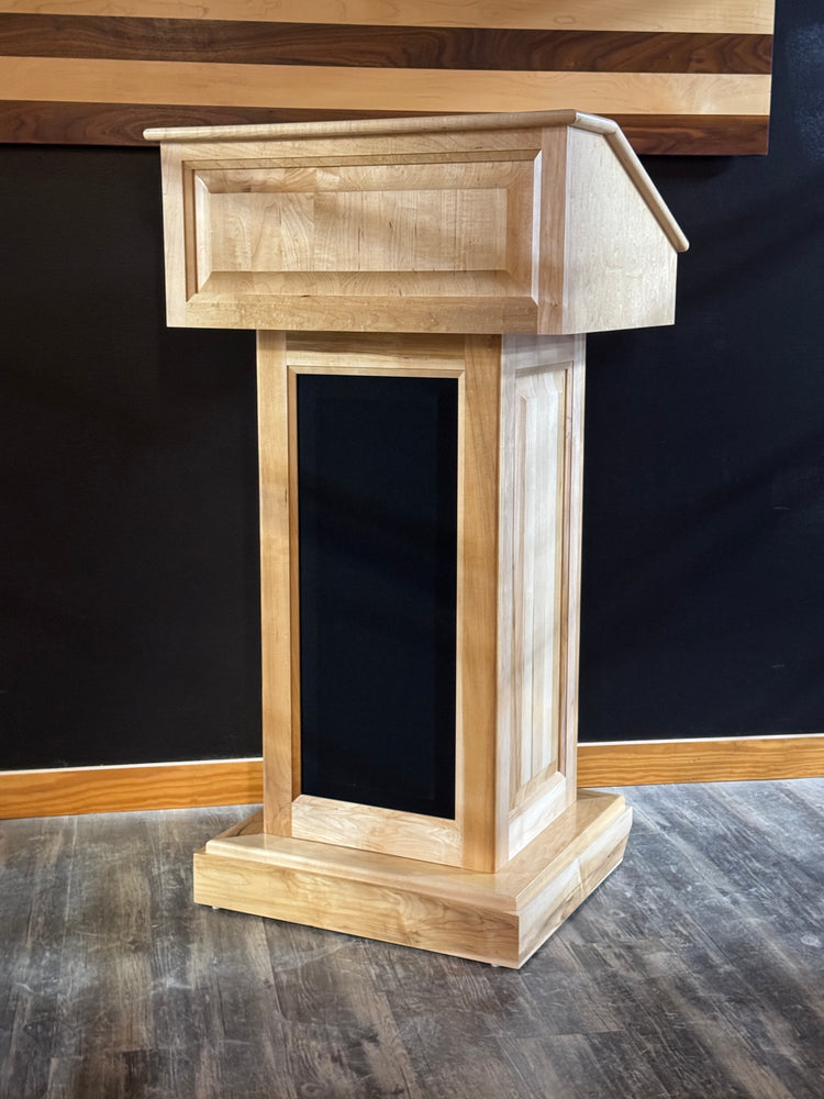 Counselor Evolution™ Premium Wooden Portable Sound Podium
