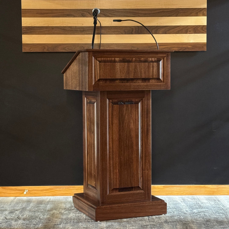 Counselor™ Handcrafted Wood Podium & Lectern – Made in USA