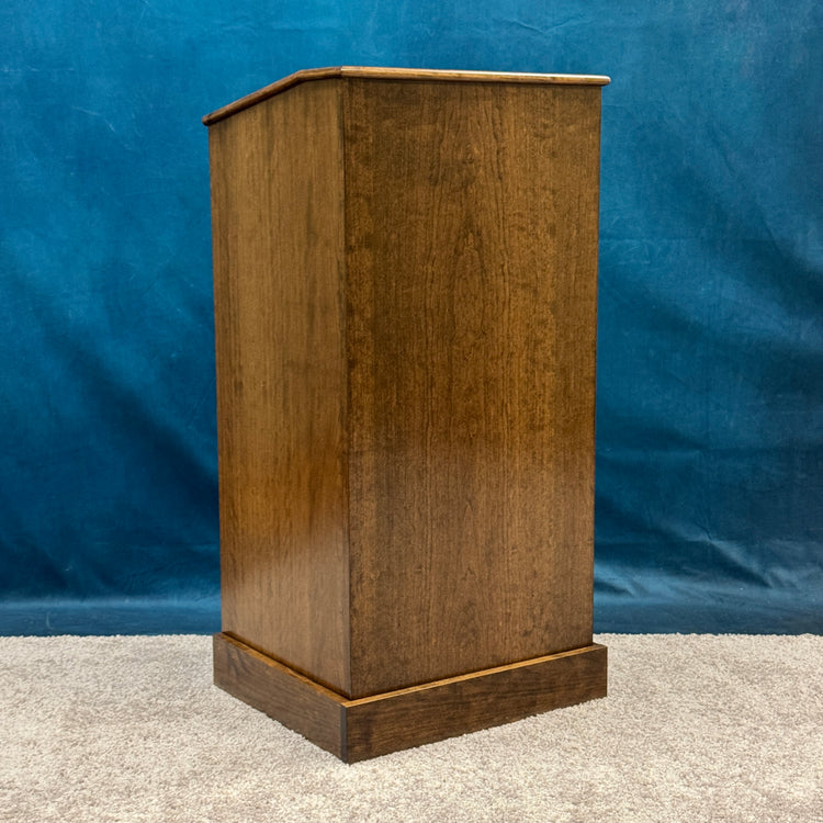 Collegiate™ Podium (CPD677) – Premium Solid Cherry Wood Lectern