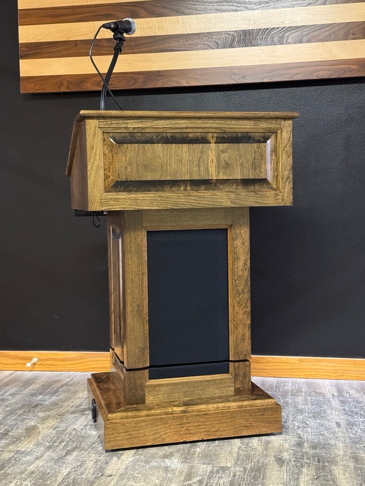 Handheld Microphone & Mount Bundle for Lecterns & Podiums