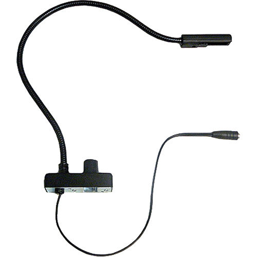 Flexible LED gooseneck light for Executive Wood Podiums and lecterns.