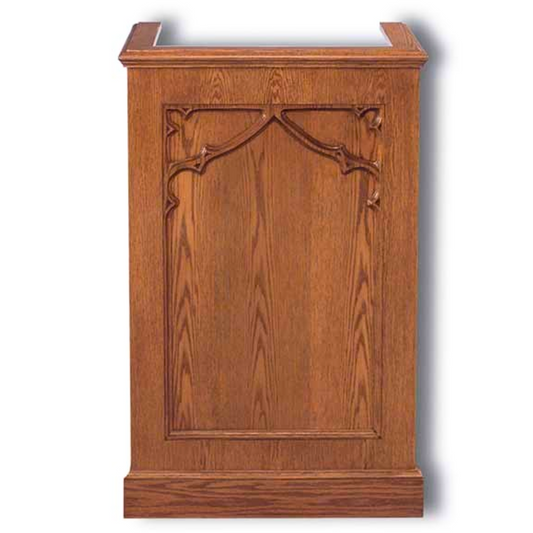 Heritage Oak Church Wood Pulpit #201