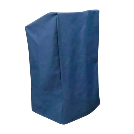 Durable Blue Hydrotuff™ podium cover made from polyester with PVC coating, protecting lecterns from dust, spills, and wear.