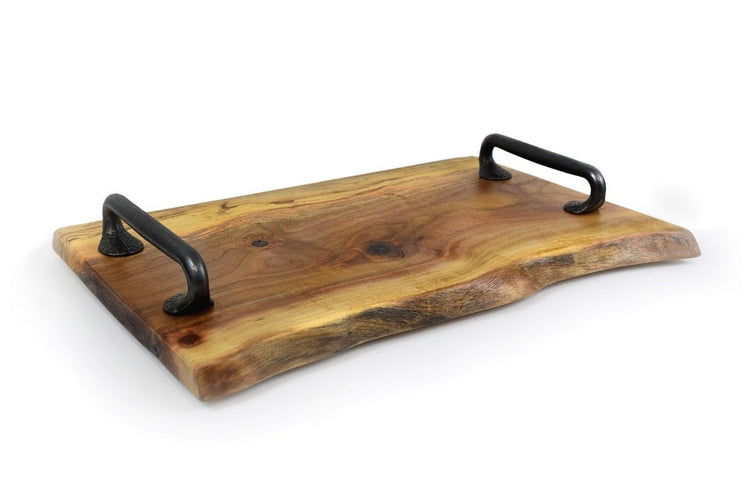 Live Edge Walnut Serving Tray & Cutting Board