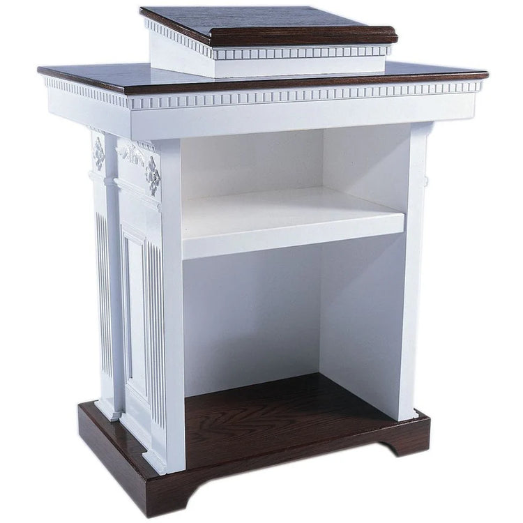 Elegant Colonial Wood Tiered Pulpit TSP-620