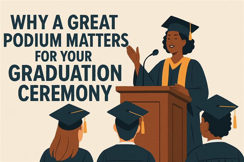 Why a Great Podium Matters for Your Graduation Ceremony