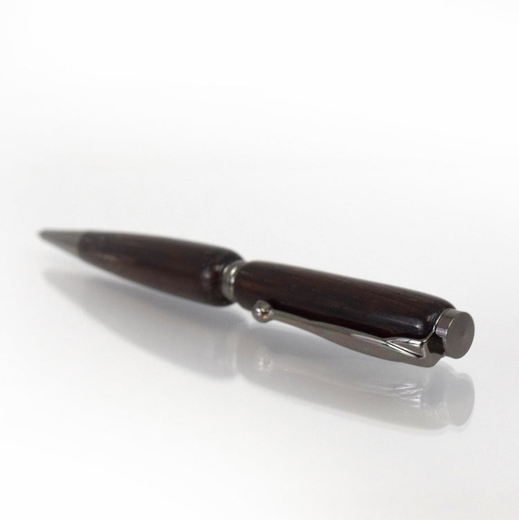 Handcrafted Wenge Wood Pen – Refillable Ballpoint | Exotic African Hardwood