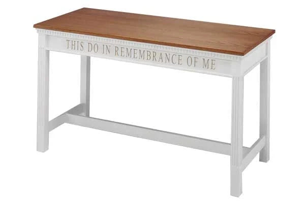 Open Communion Table Opulent Wood Open Communion Table #825