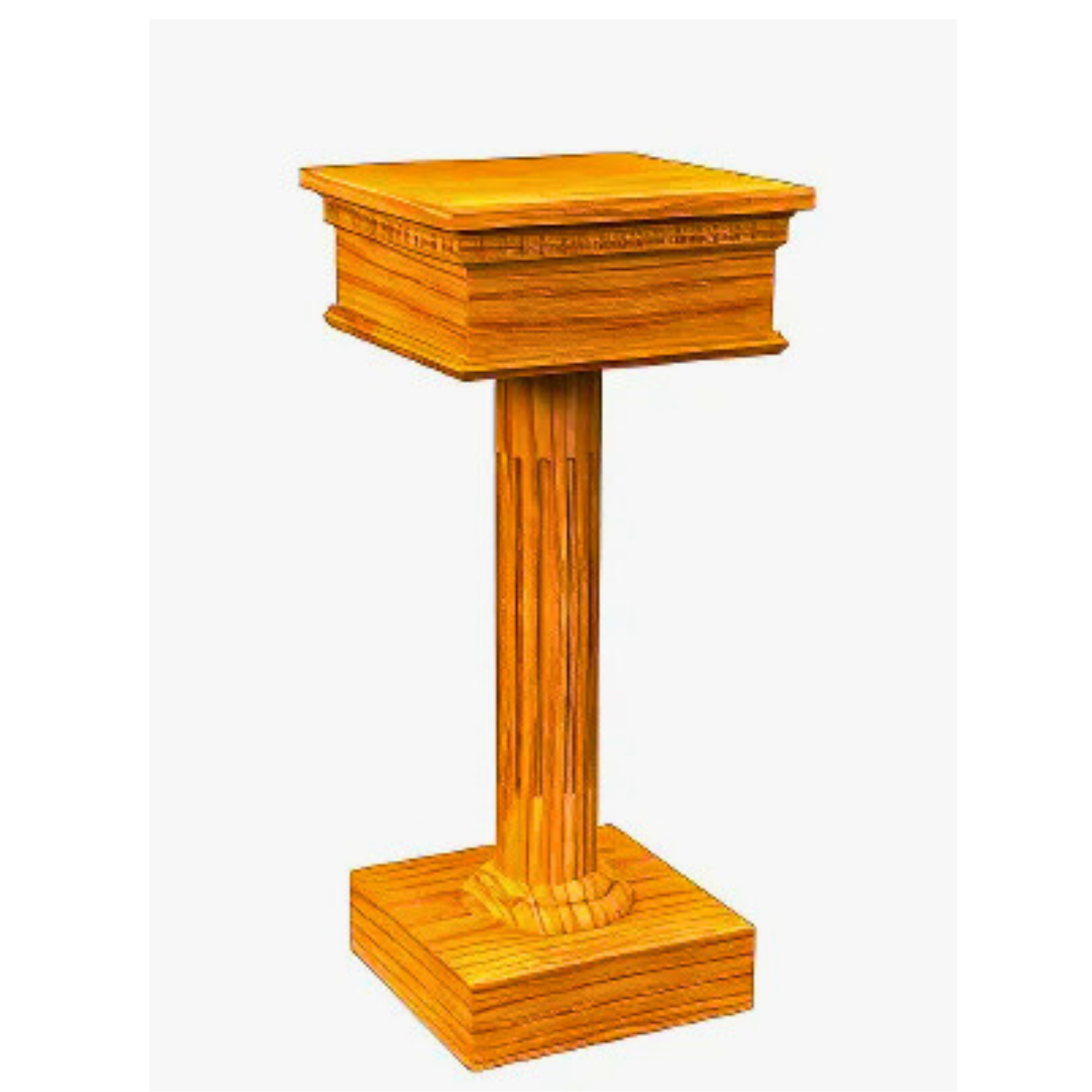 Sacred Wood Colonial Flower Stand #8302