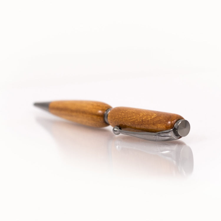 Handcrafted Osage Orange Wood Pen - Refillable Ballpoint