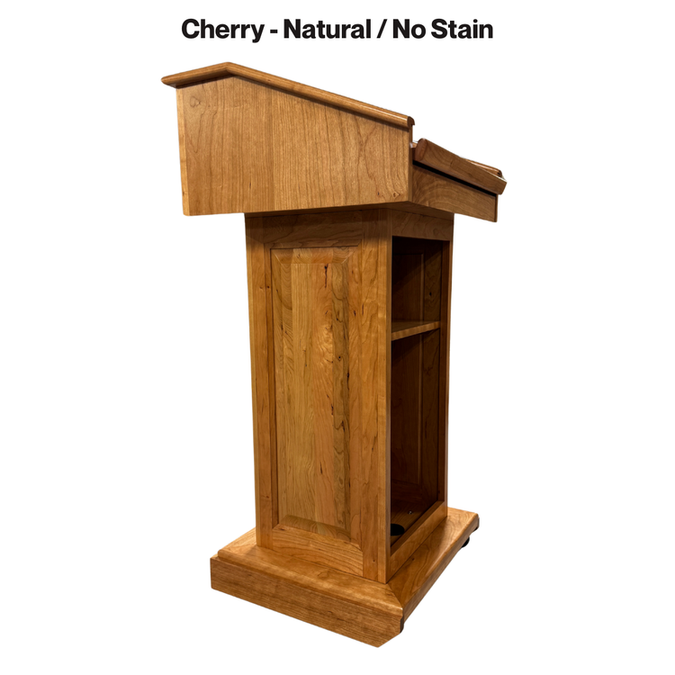 Counselor™ Handcrafted Wooden Presentation Podium