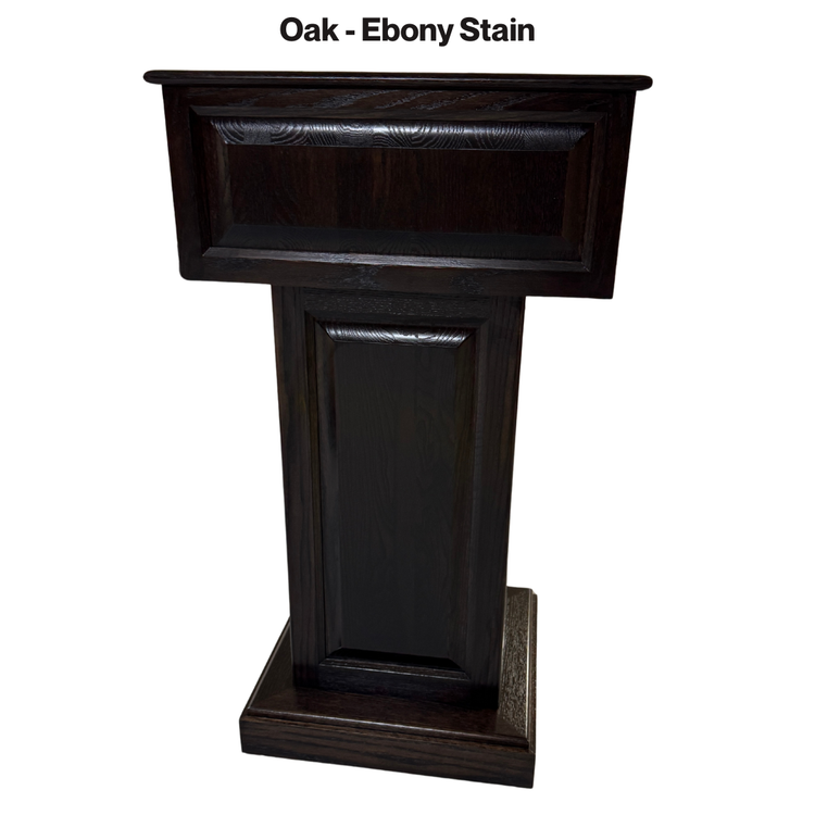 Counselor™ Handcrafted Wooden Presentation Podium