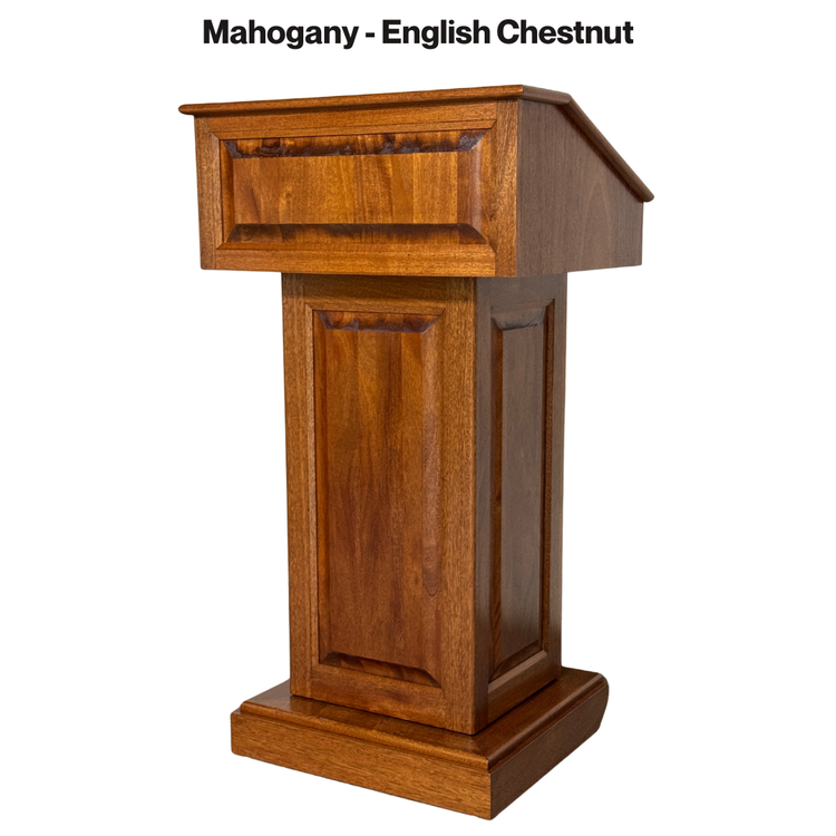 Counselor™ Handcrafted Wooden Presentation Podium