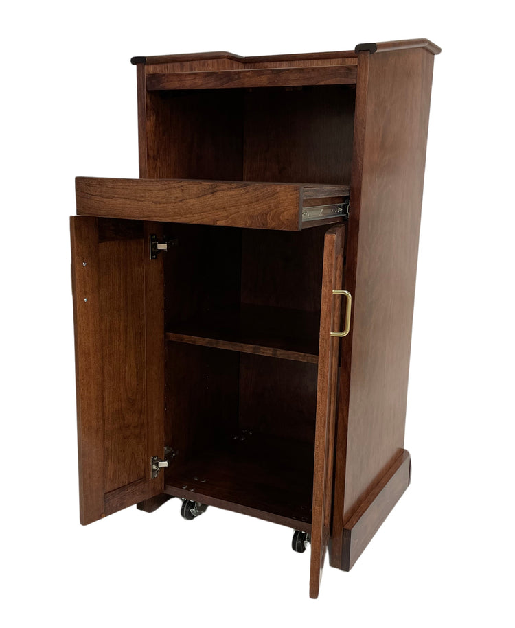 Collegiate™ Lectern (CPD677) – Premium Solid Cherry Wood Podium