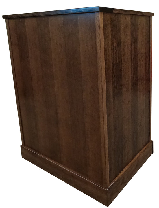 The Defender™ Work Station offers concealed ballistic protection with NIJ Level III materials, ideal for schools, police, and courthouses.