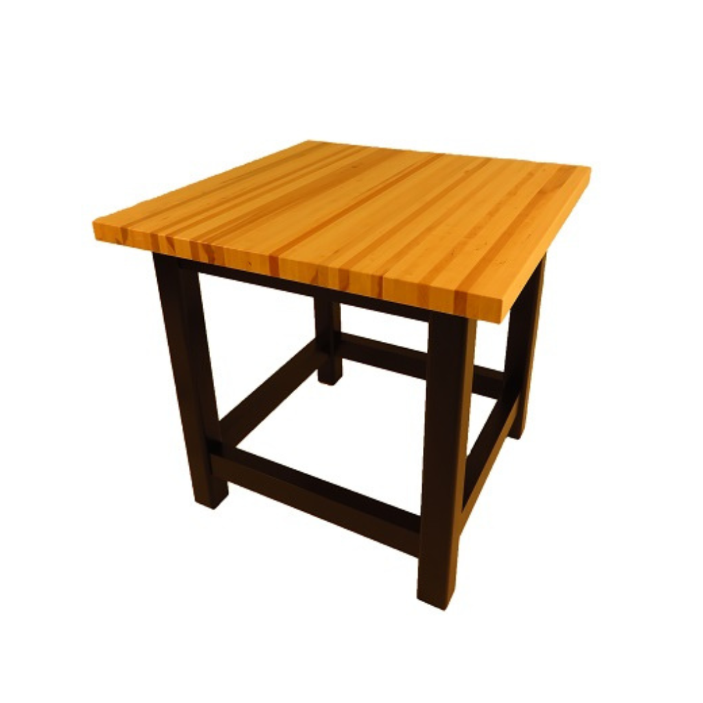 Extender Bench With Butcher Block Top
