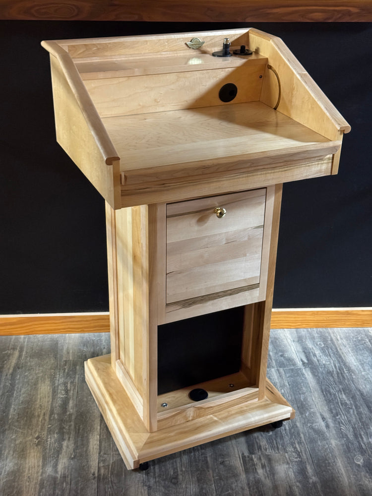 Counselor Evolution™ Premium Wooden Portable Sound Podium