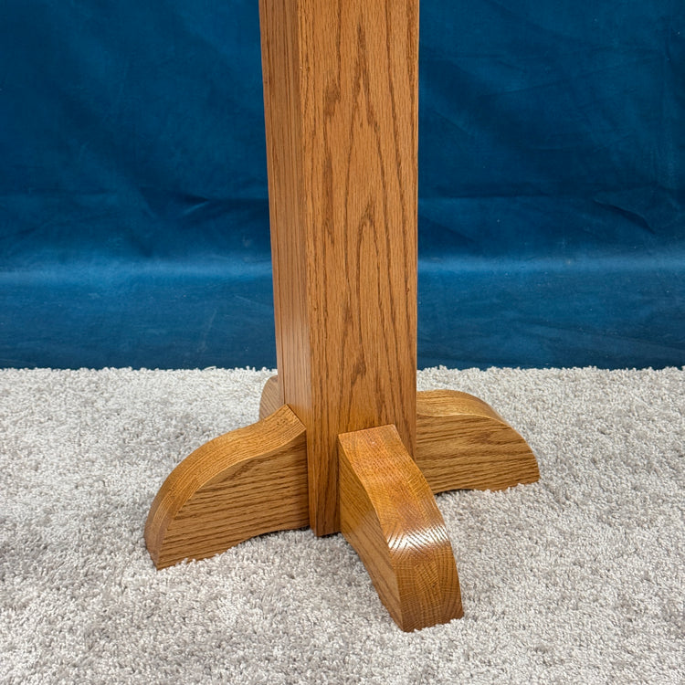 Pedestal Speaker's Stand PSS243 - Solid Oak Podium