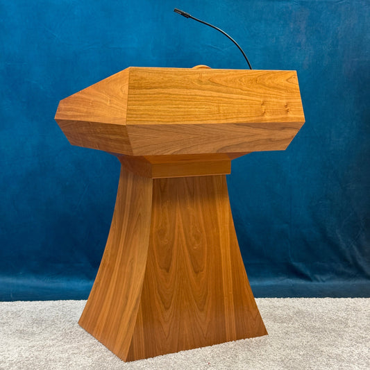 StatesMan AutoGlide™ – Premium Height-Adjustable Podium with AutoGlide™ Technology