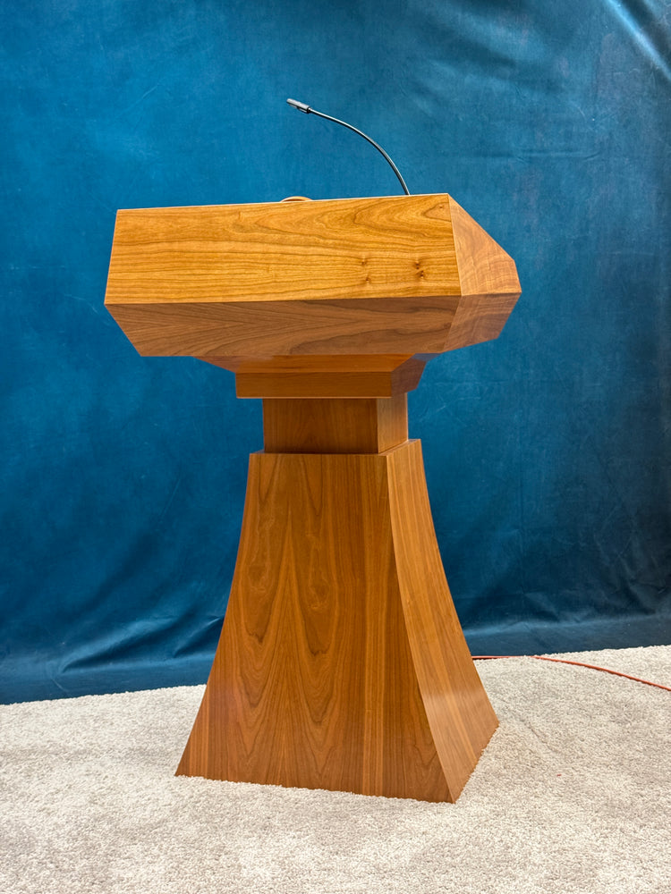 StatesMan AutoGlide™ – Premium Height-Adjustable Podium with AutoGlide™ Technology
