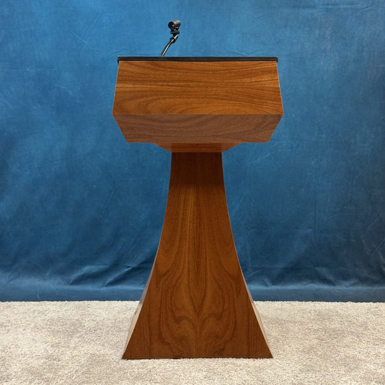 StatesMan Slim™ Podium – Premium Handcrafted Wooden Lectern