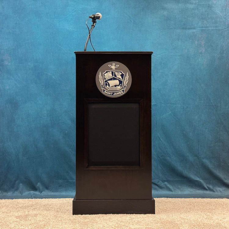 Collegiate Evolution™ Sound Podium - Premium Cherry Wood Lectern
