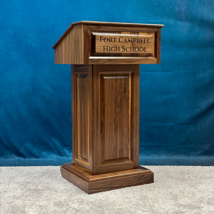Counselor™ Handcrafted Wood Podium & Lectern – Made in USA