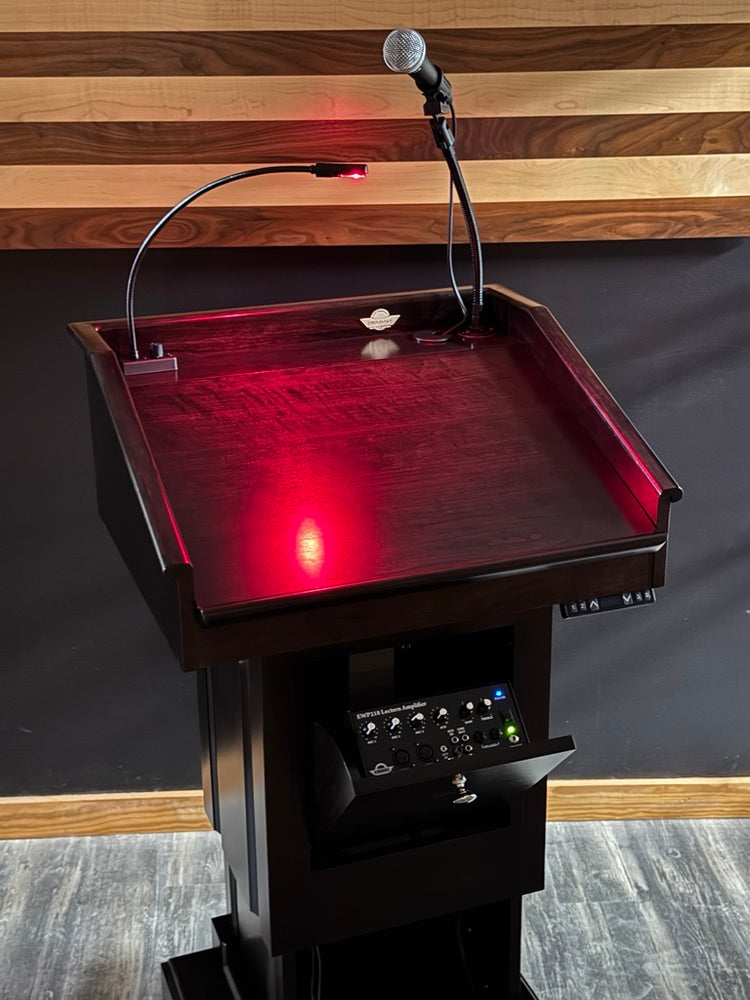 LED Lectern Light – Flexible Gooseneck Task Lamp for Podiums & Workstations