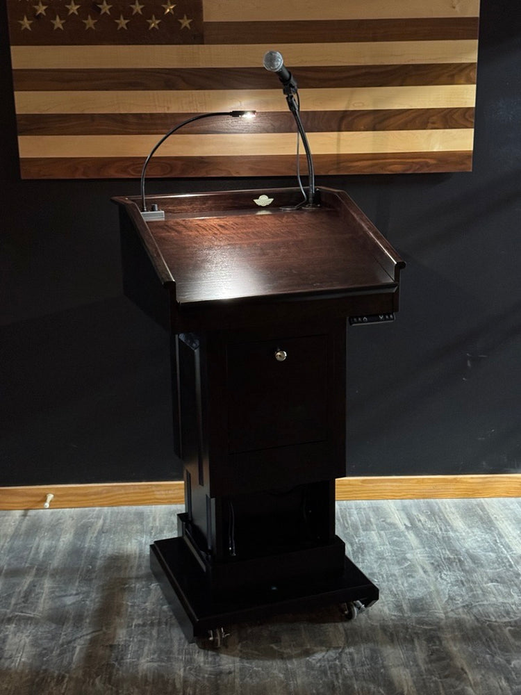 LED Lectern Light – Flexible Gooseneck Task Lamp for Podiums & Workstations