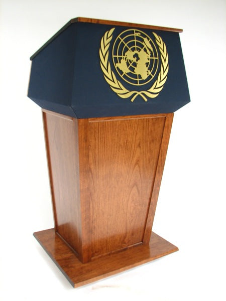Custom Logo for a Presidential Lectern
