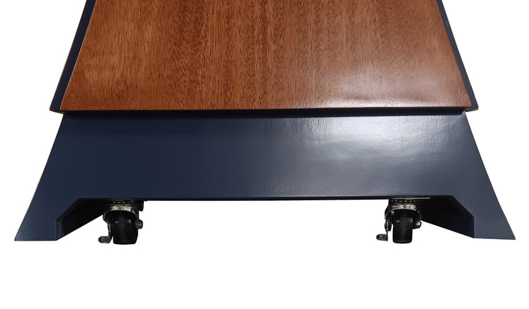 "StatesMan™ VP Solidwood Handcrafted Lectern, showcasing a refined, classic design with expert craftsmanship. Built from high-quality solid wood, this lectern offers a professional and elegant solution for speeches, presentations, and conferences