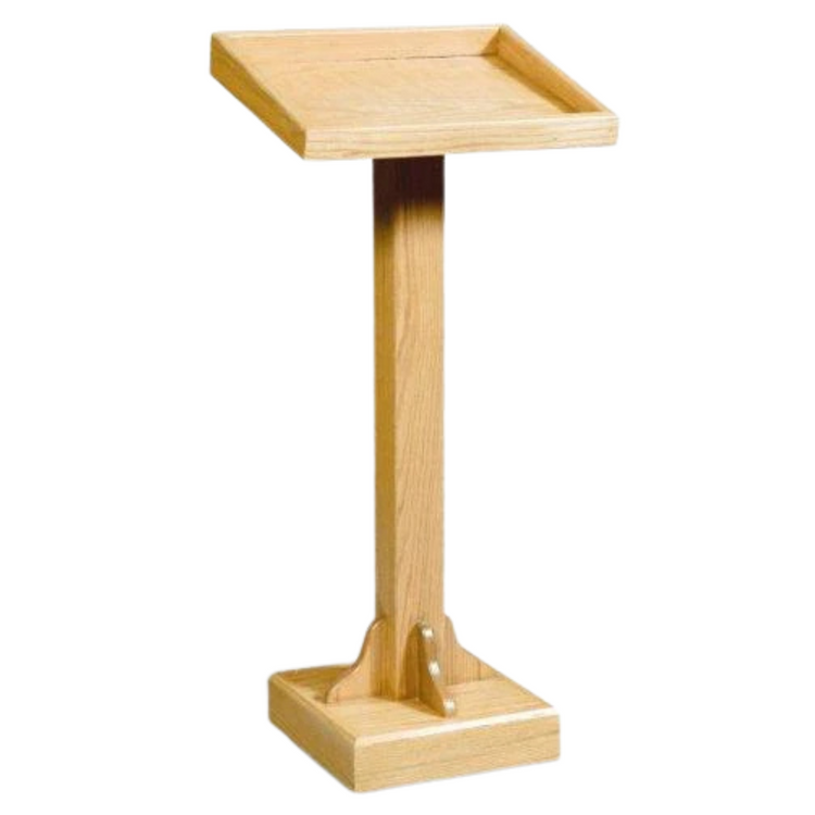 Recessed Portable Presentation Lectern Speaker Stand T-30