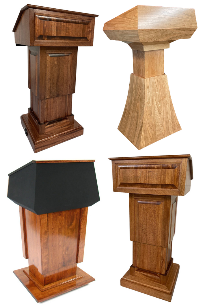 All Wood Podiums & Lecterns