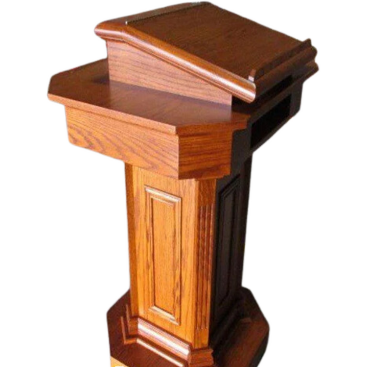 Church Wood Pedestal Pulpit TSP-180