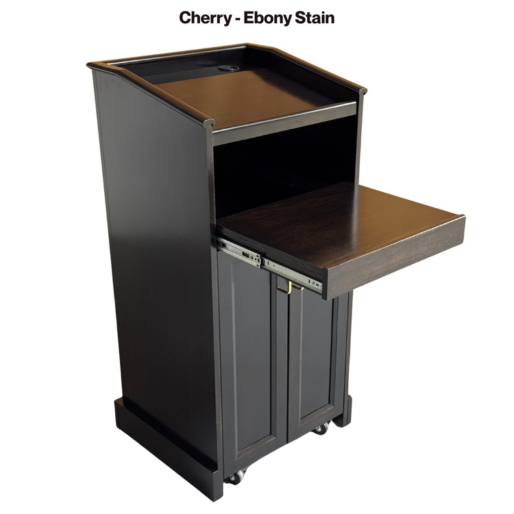 Collegiate™ Lectern (CPD677) – Premium Solid Cherry Wood Podium