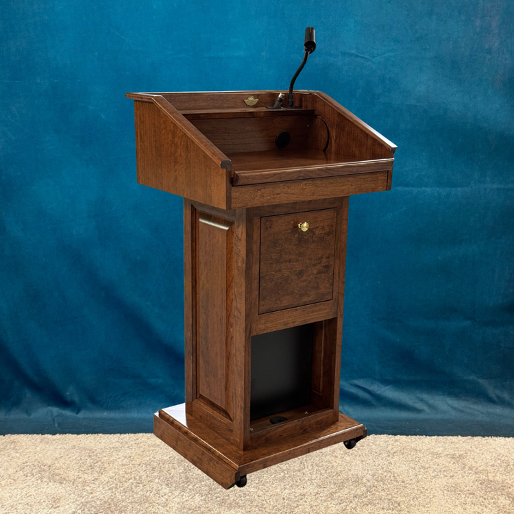 Counselor Evolution™ Premium Wooden Portable Sound Podium
