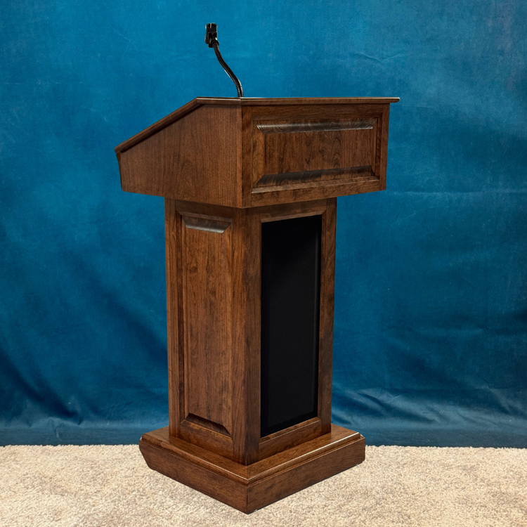 Counselor Evolution™ Premium Wooden Portable Sound Podium