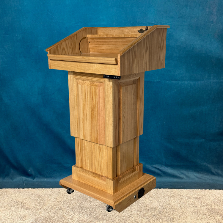 Counselor Lift™ Height Adjustable Podium