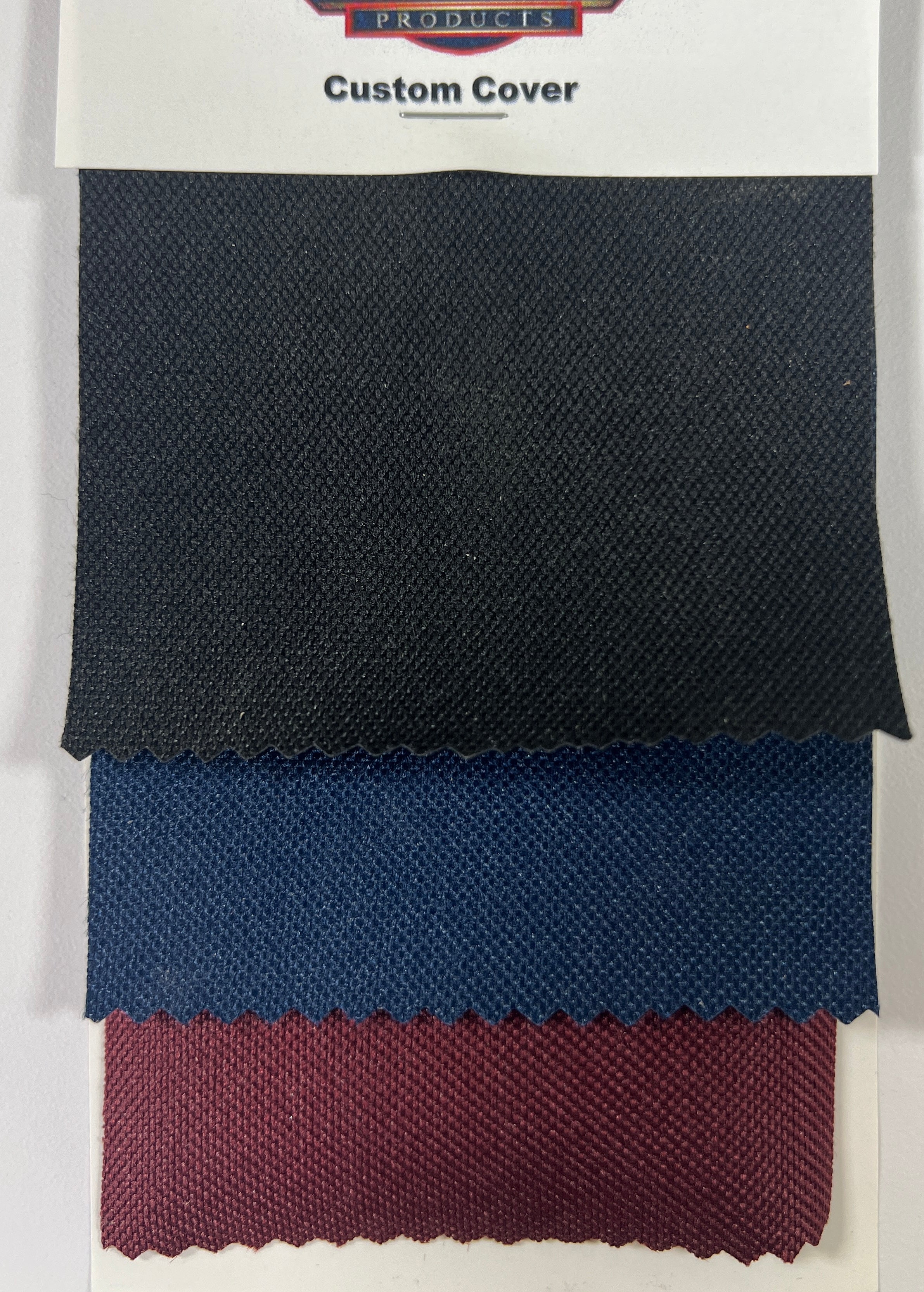 Fabric Swatch for hydrotuff podium covers.