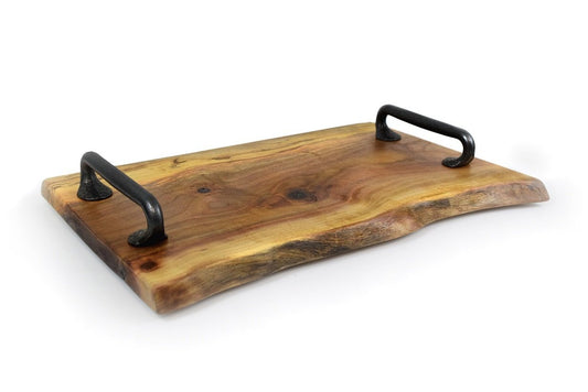 Live Edge Walnut Serving Tray & Cutting Board
