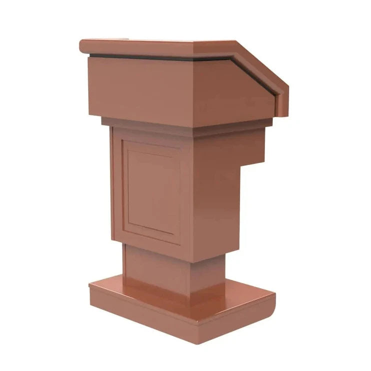 The Keynote Solid Hardwood Lectern / Podium