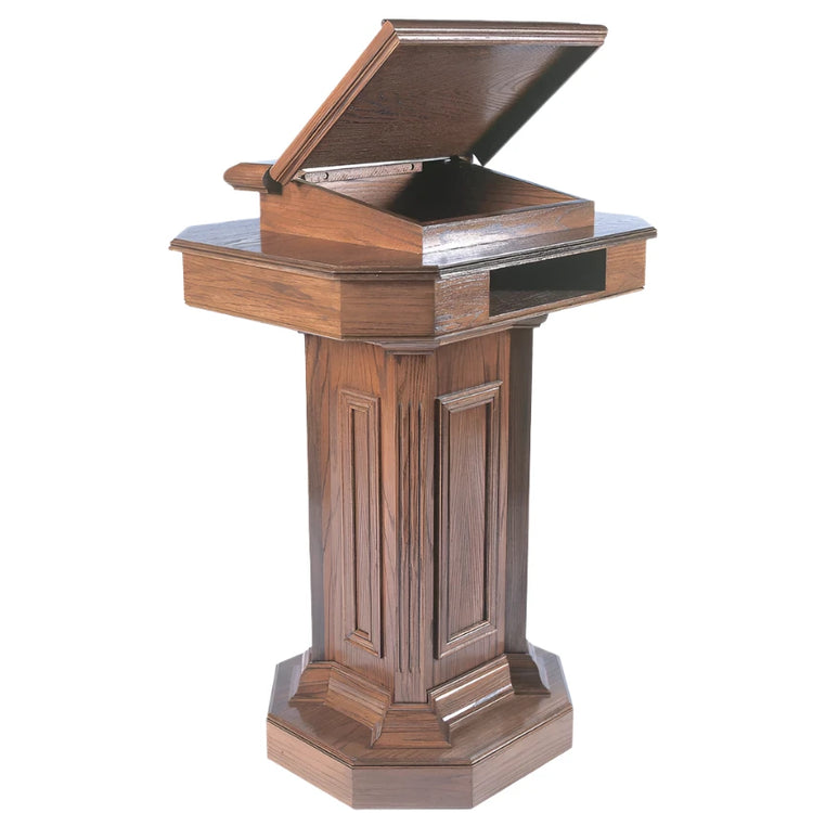 Church Wood Pedestal Pulpit TSP-180