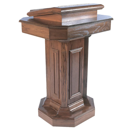 Church Wood Pedestal Pulpit TSP-180